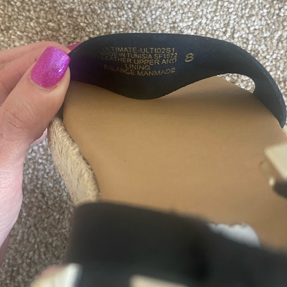 NWOT Steve Madden Ultimate Espadrille Flat Sandal - Picture 7 of 8